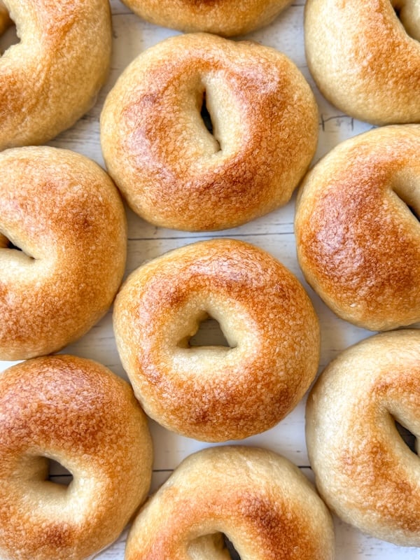 Simple Overnight Sourdough Bagels