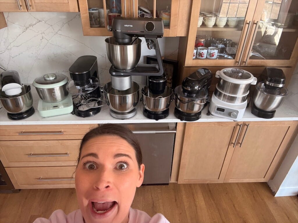 mashup of budget stand mixers