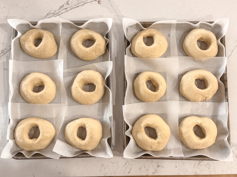 overnight sourdough bagels 11