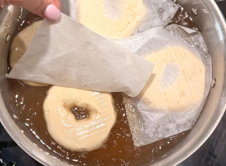 overnight sourdough bagels 13