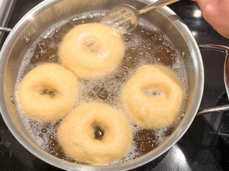 overnight sourdough bagels 16
