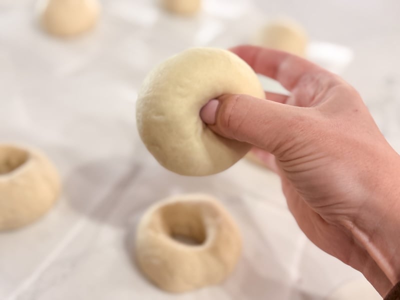 overnight sourdough bagels 9