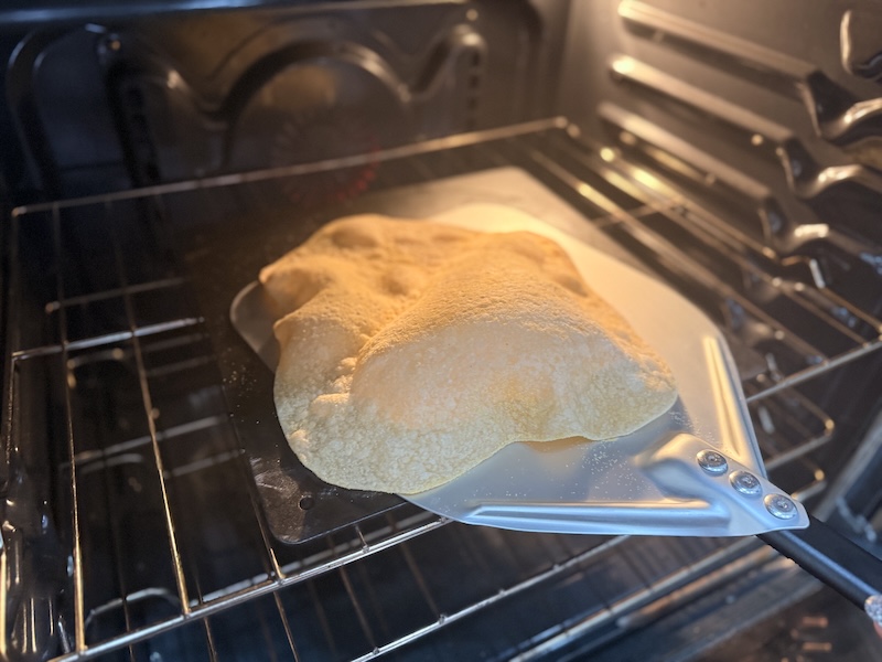 pita thin crust pizza haha