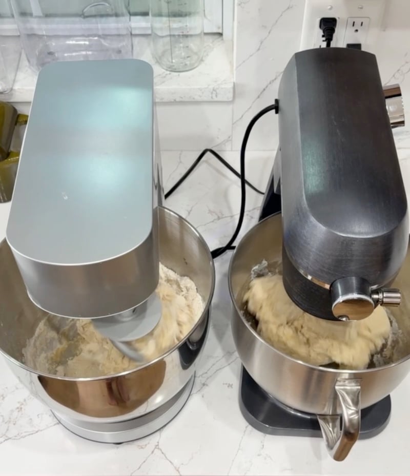 speed of mixing cooklee vs gourmia