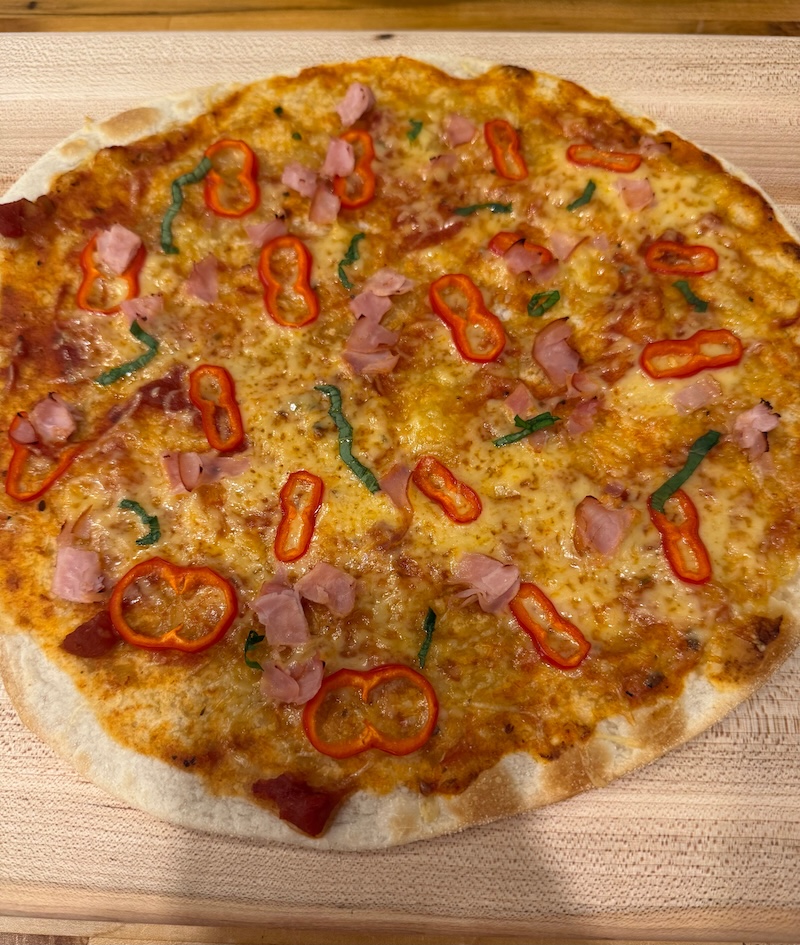 thin crust pizza recipe tester 8