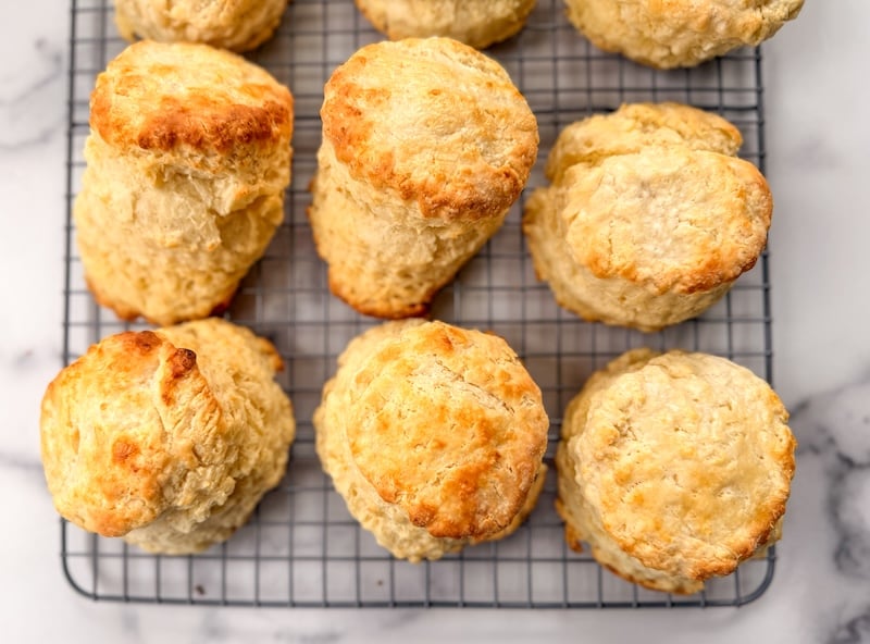 The Best Buttermilk Sourdough Biscuits