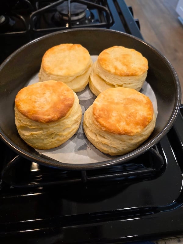 biscuits in cast iron from brittany odonnell