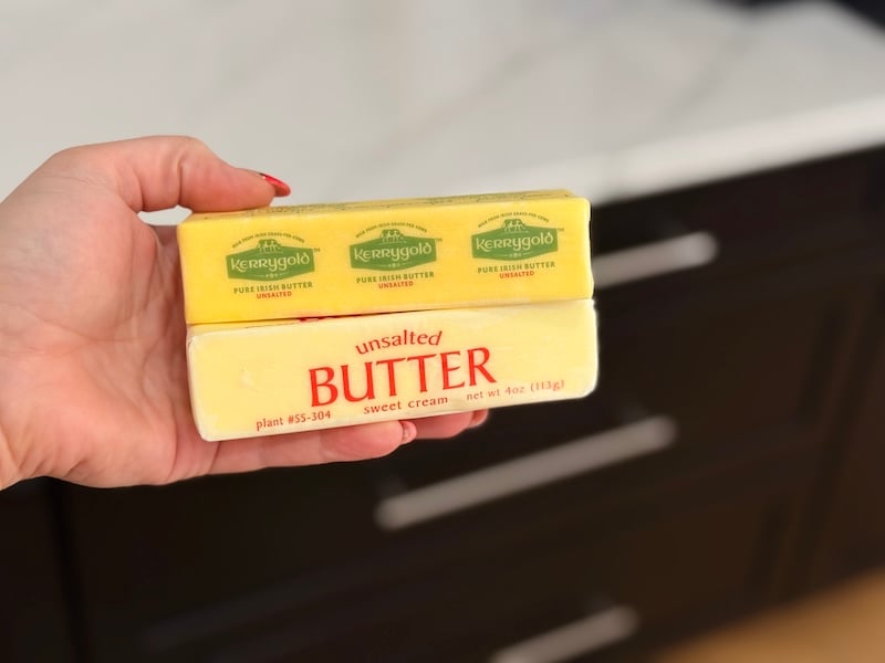 euro vs american butter