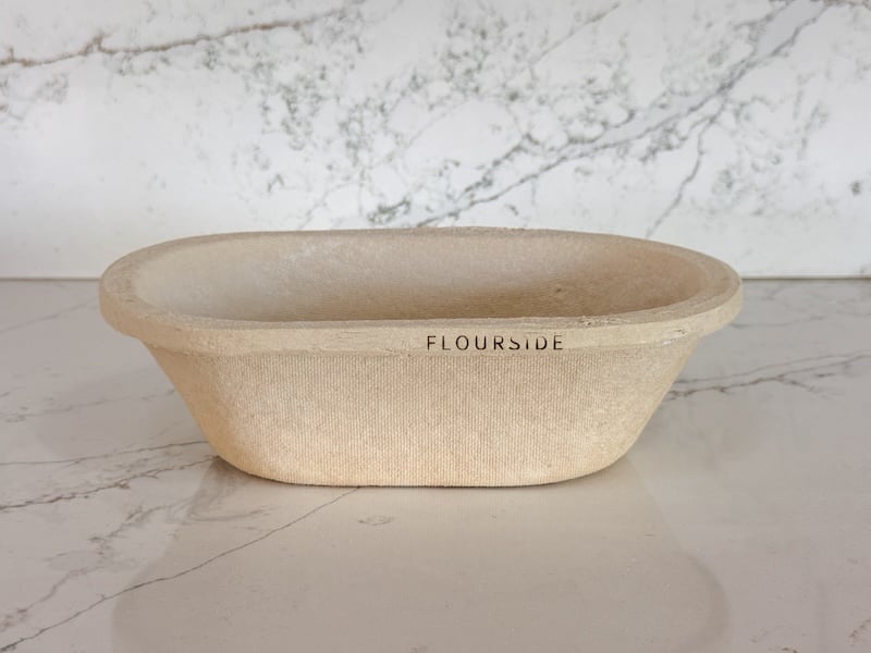 if you only got one banneton i would suggest this flourside oval smooth medium option