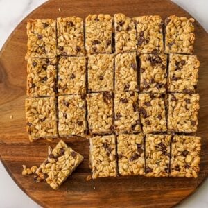 Quick Sourdough Discard Granola Bars