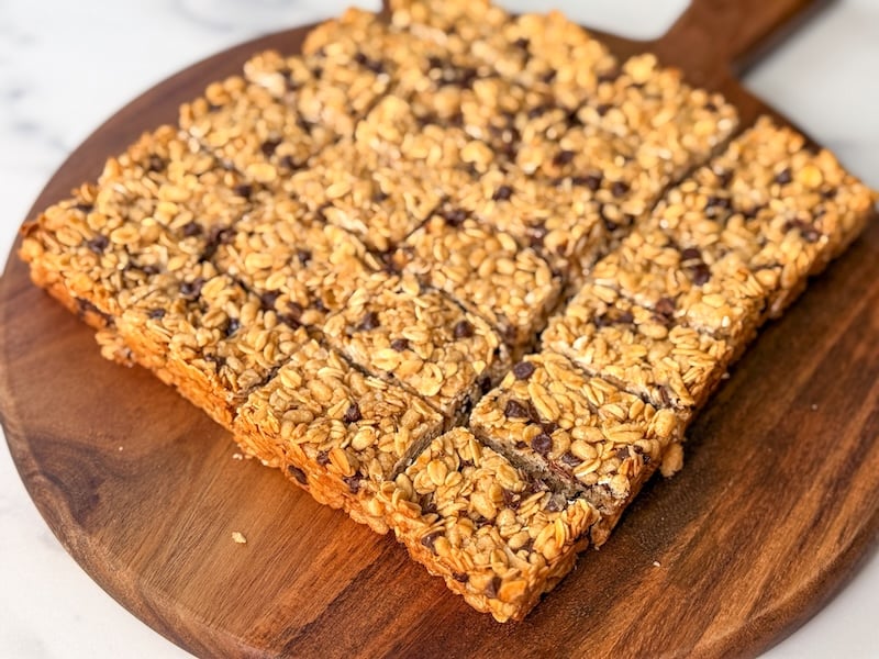 The Best Chewy Sourdough Discard Granola Bars
