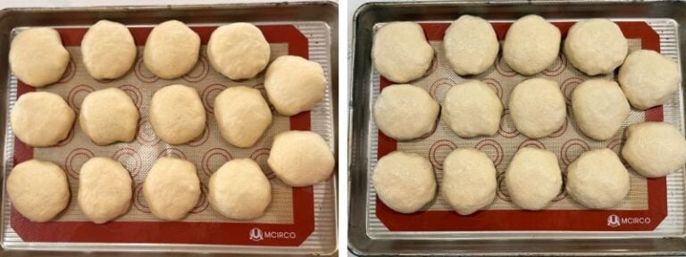 bierocks dough before after second proof