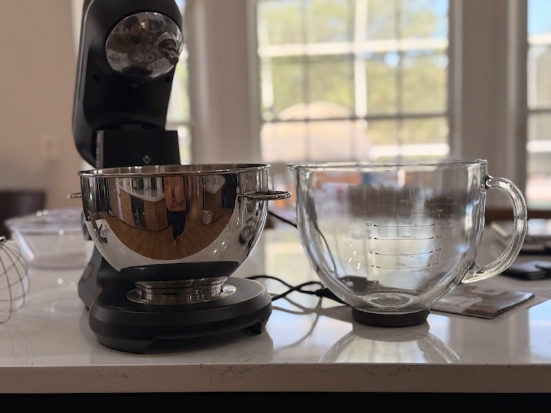 breville stand mixer two bowls