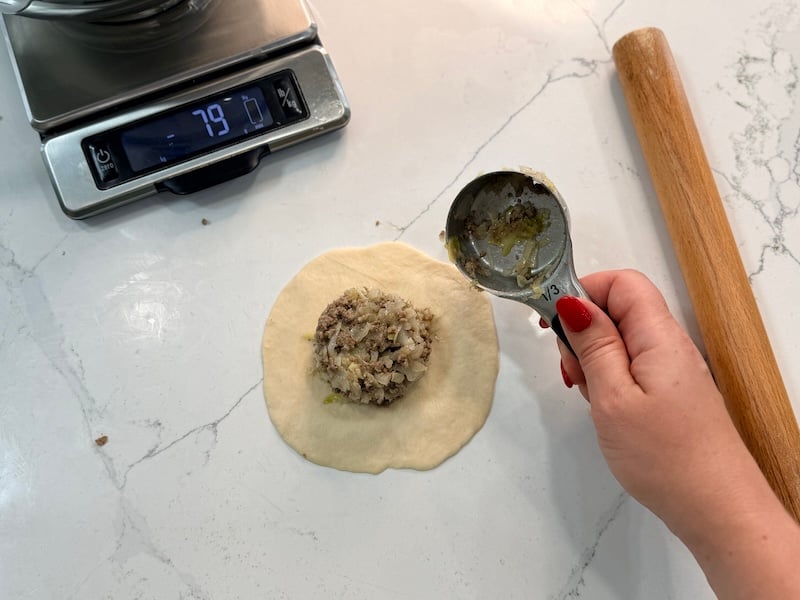 final sourdough bierocks recipe with lots of filling