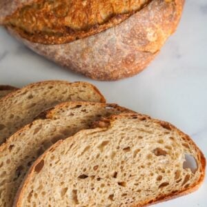 slices of hint of rye bread