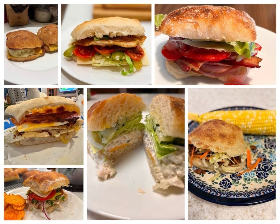ciabatta sandwich ideas from recipe testers