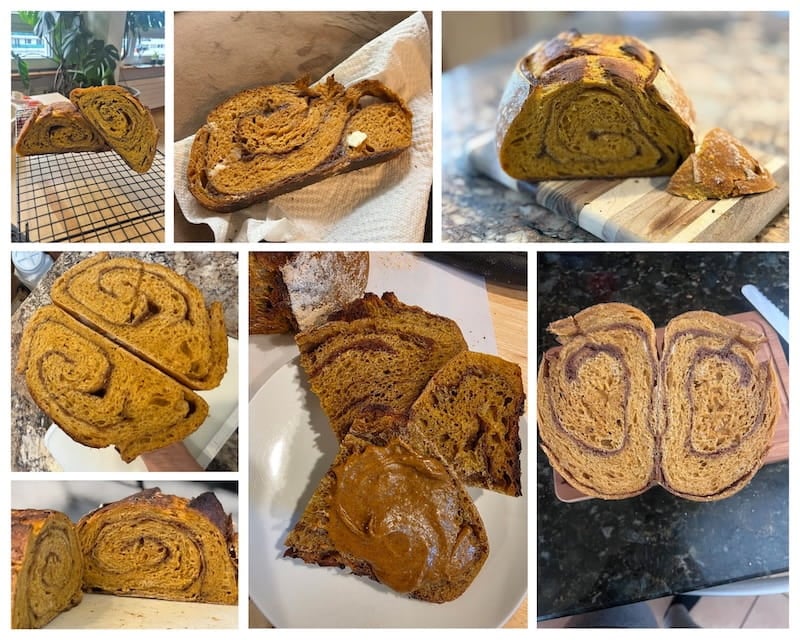 More Pumpkin Swirl Loaf Photo Submissions From recipe testers