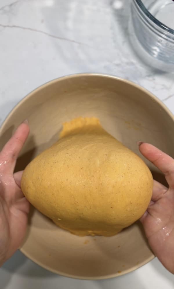 keep a bowl of water nearby when doing folds
